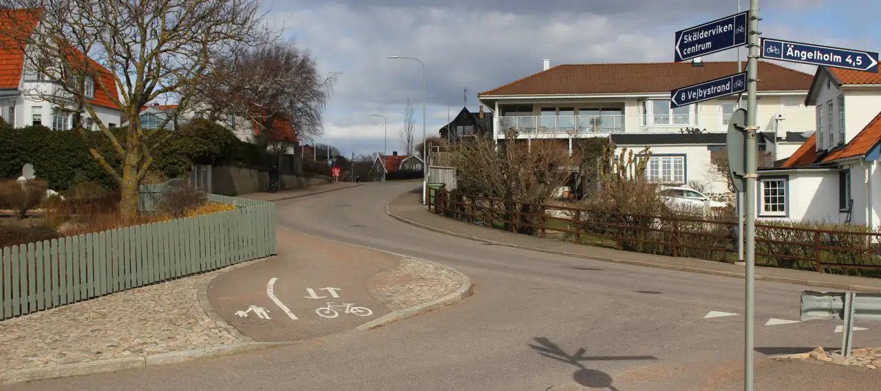 Vy över Skälderviken vid Ängelholm