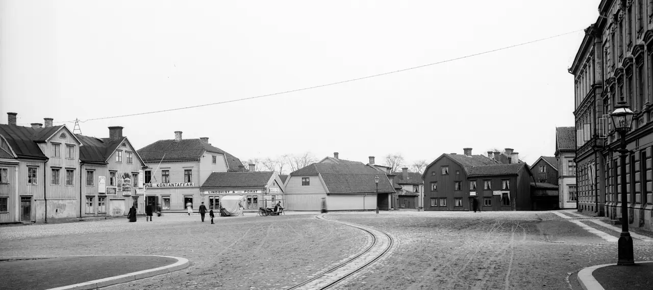 Vedtorget i centrala Jönköping